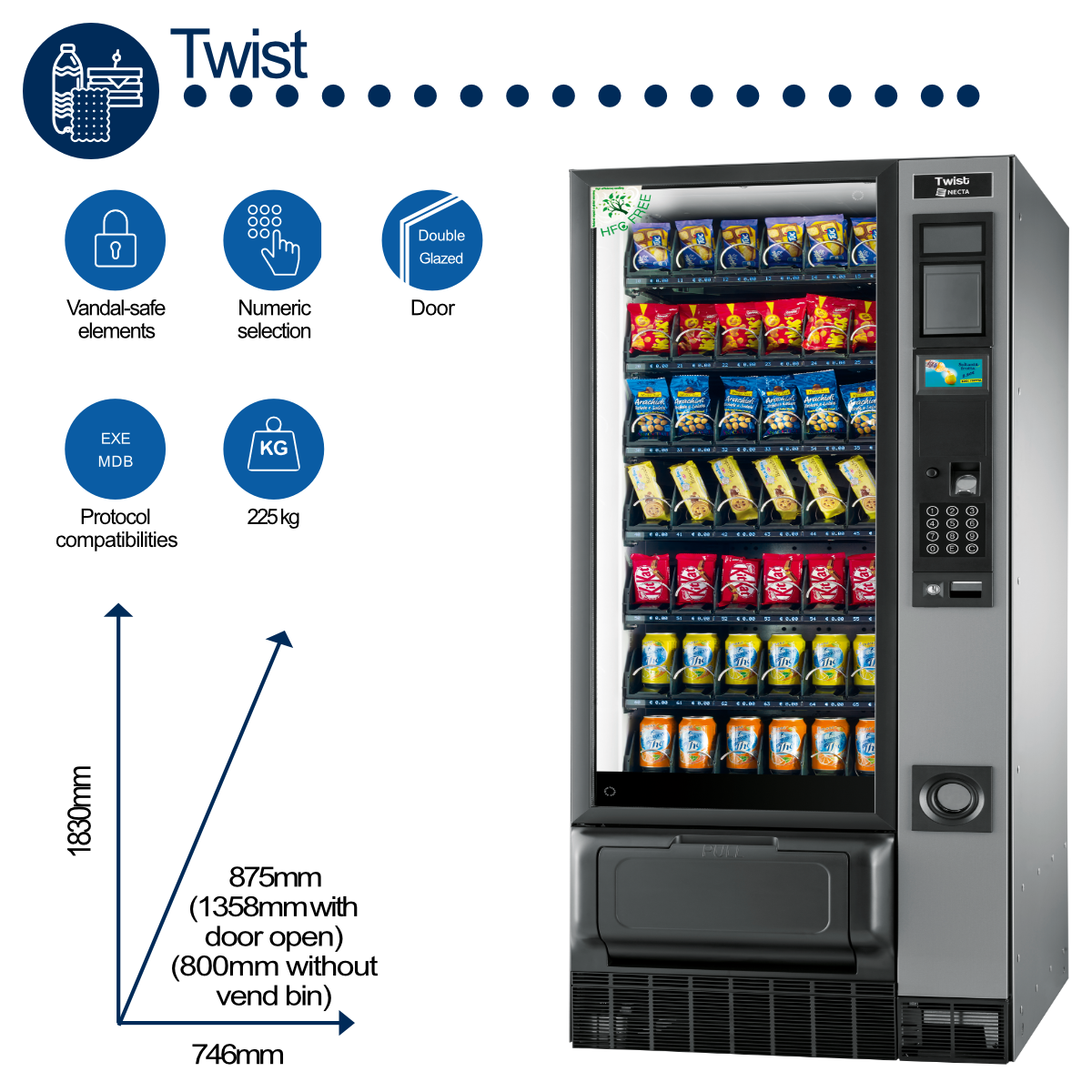 Necta-Twist-Specifications